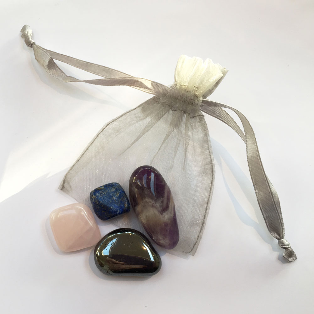 Crystal Healing Bags for Headaches