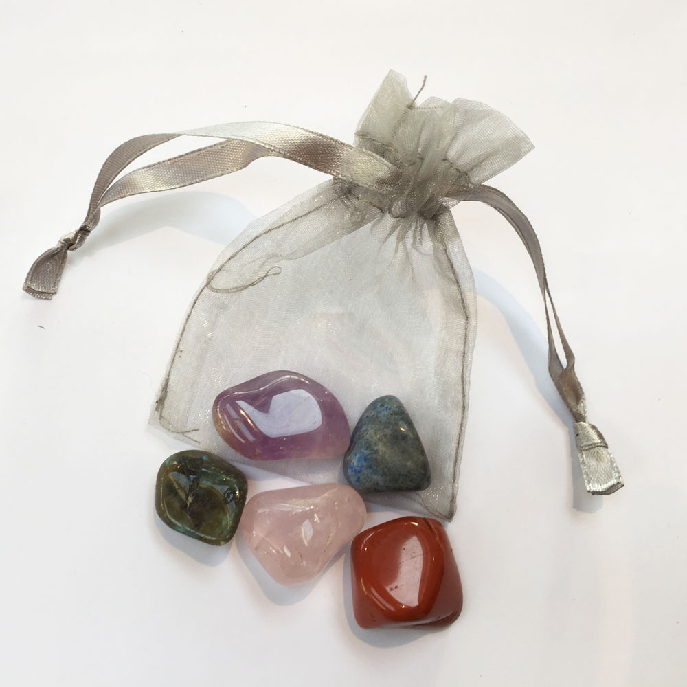 Crystal Healing Bag for Stress